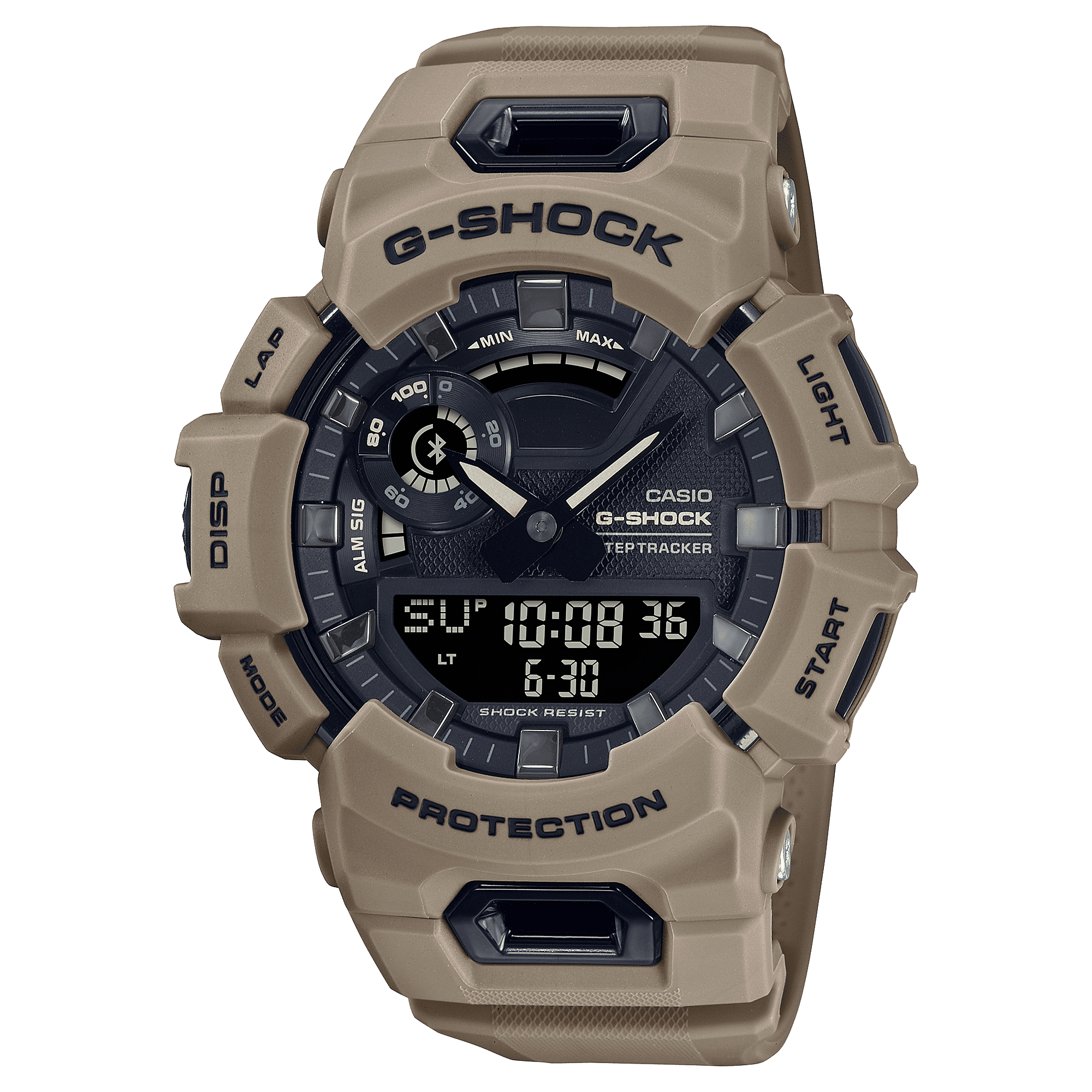 CASIO G-SHOCK GBA-900UU-5ADR  ANA-DIGI DIAL BROWN RESIN STRAP MEN'S WATCH G1250