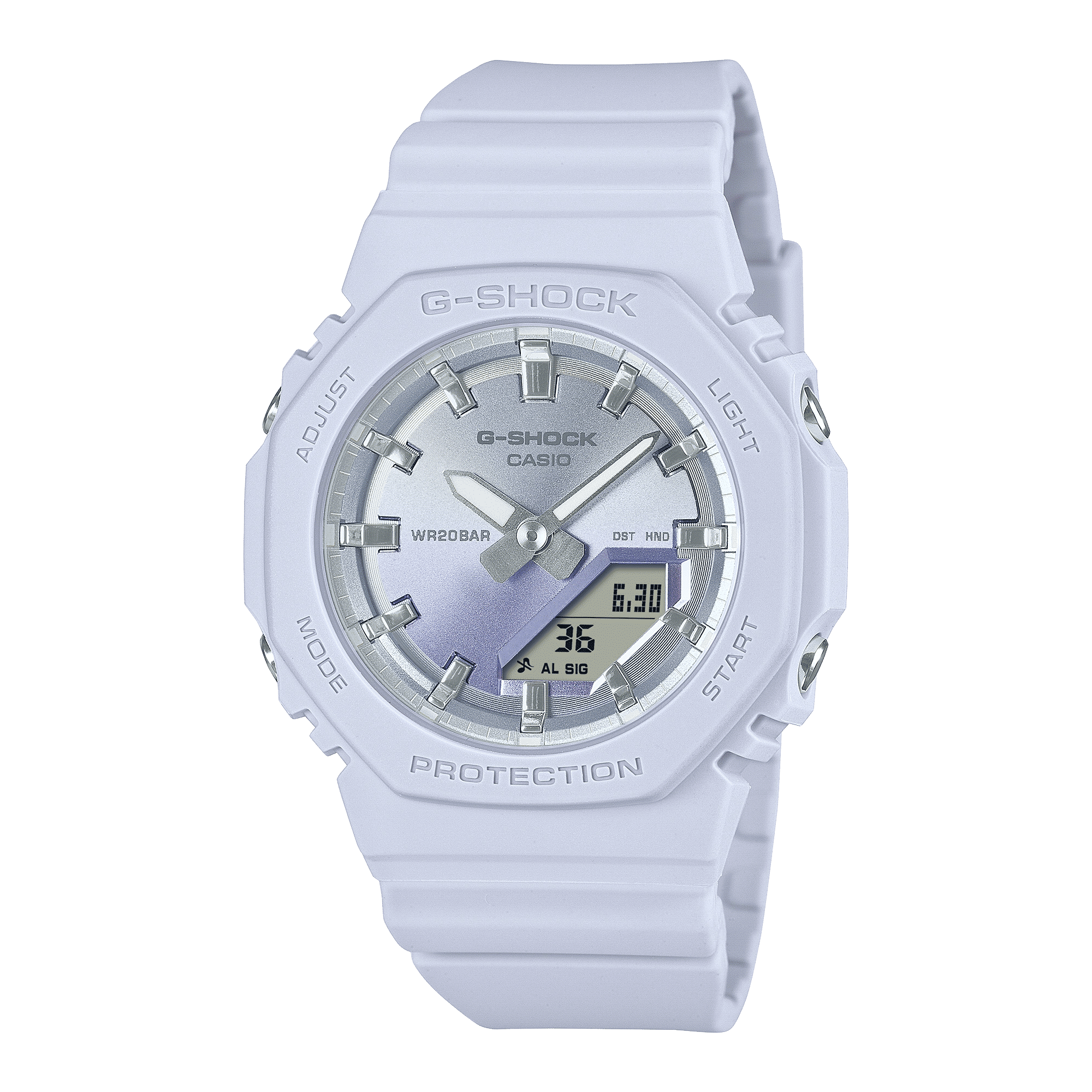 CASIO G-SHOCK GMA-P2100SG-2ADR BLUE ANA-DIGI DIAL BLUE BIO-BASED RESIN BAND WOMEN'S WATCH G1558
