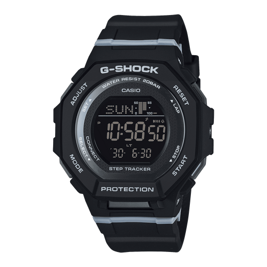 CASIO G-SHOCK WOMEN GMD-B300-1DR BLACK DIGITAL DIAL BLACK  BIO-BASED RESIN BAND G1617