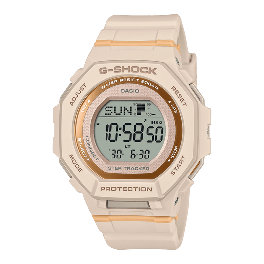 CASIO G-SHOCK WOMEN GMD-B300-4DR ORANGE DIGITAL DIAL ORANGE BIO-BASED RESIN BAND G1619