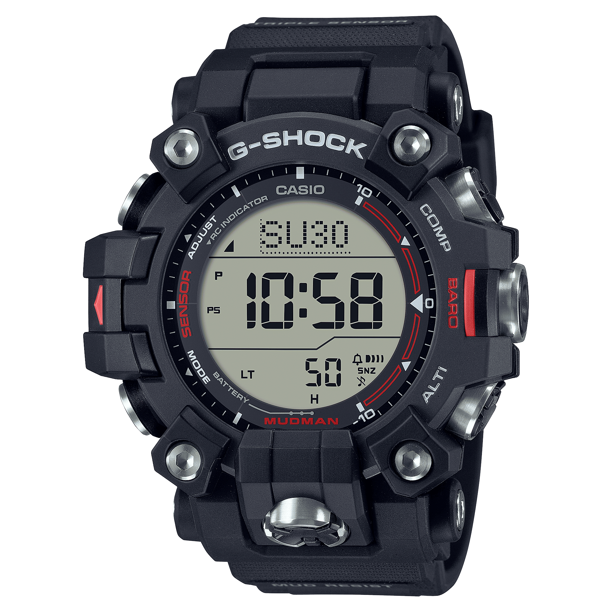 CASIO G-SHOCK GW-9500-1DR  DIGITAL DIAL BLACK RESIN STRAP MEN'S WATCH G1444