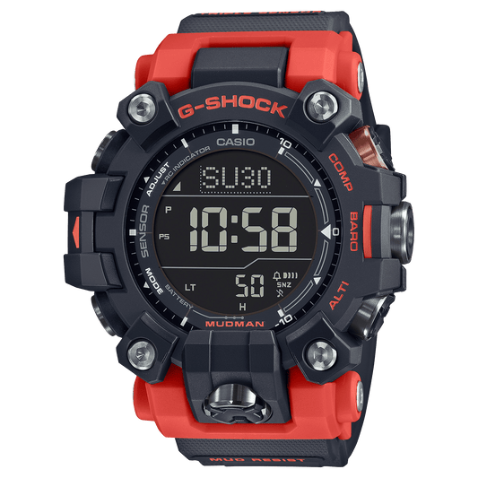 CASIO G-SHOCK GW-9500-1A4DR  DIGITAL DIAL RED RESIN STRAP MEN'S WATCH G1443