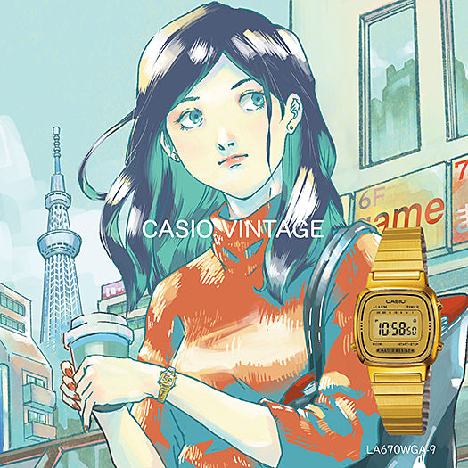 CASIO LA670WGA-9 CASIO