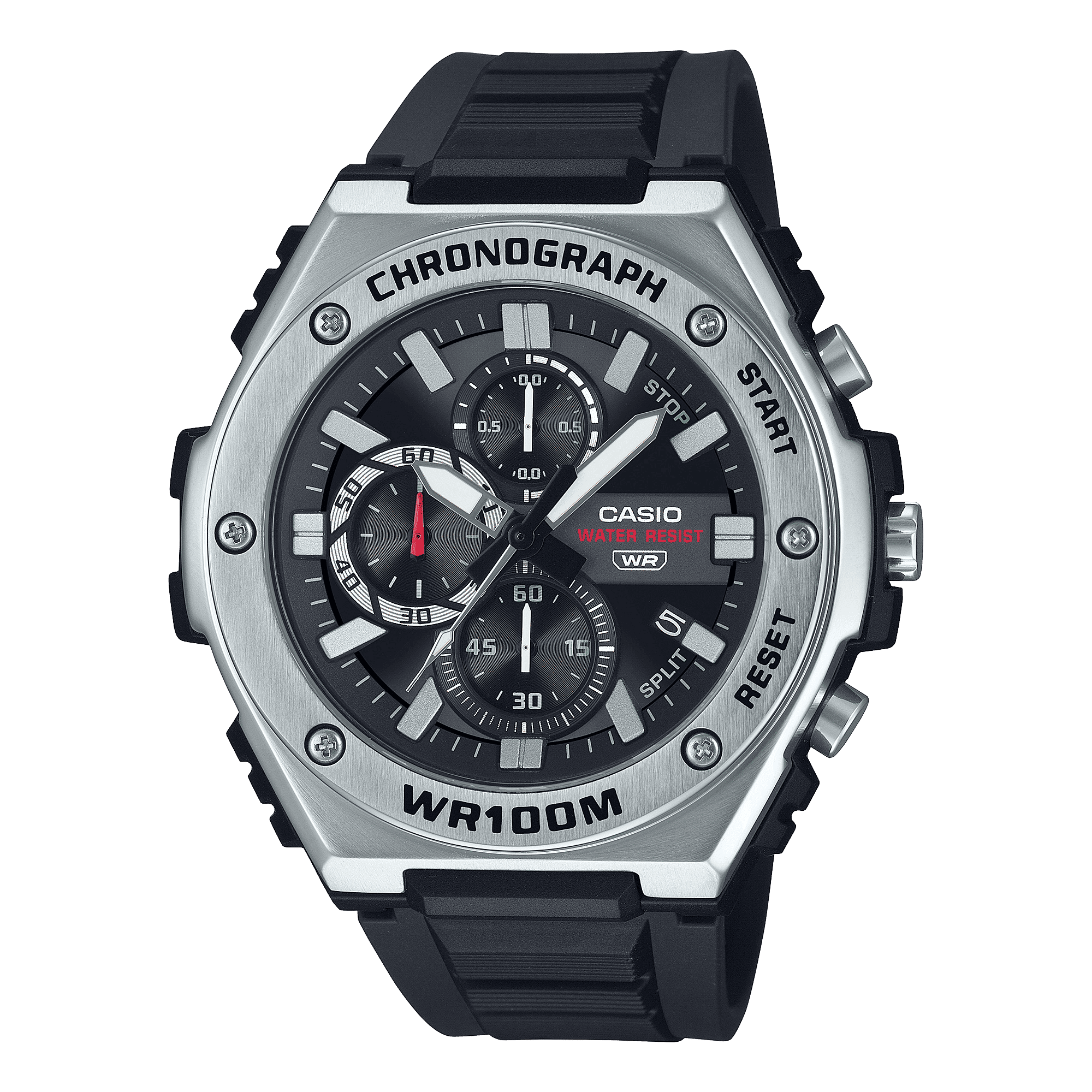CASIO YOUTH MWA-300H-1AVDF BLACK ANALOG DIAL BLACK  RESIN BAND AD281