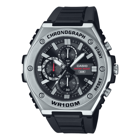 CASIO YOUTH MWA-300H-1AVDF BLACK ANALOG DIAL BLACK  RESIN BAND AD281