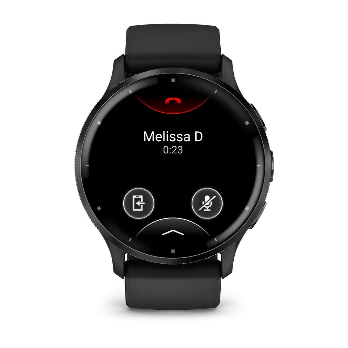 Garmin Venu 3 Slate Stainless Steel Bezel with Black Case and Silicone Band GARMIN