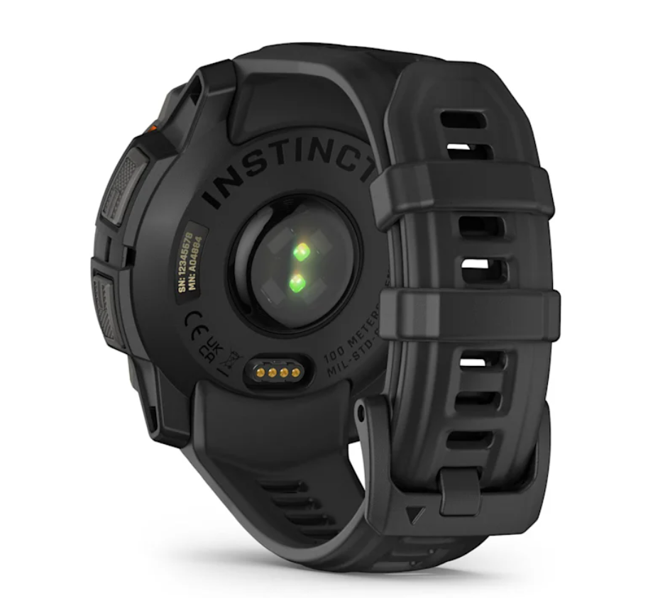 Garmin Instinct 3 – 45 mm, Solar Black with black band GARMIN
