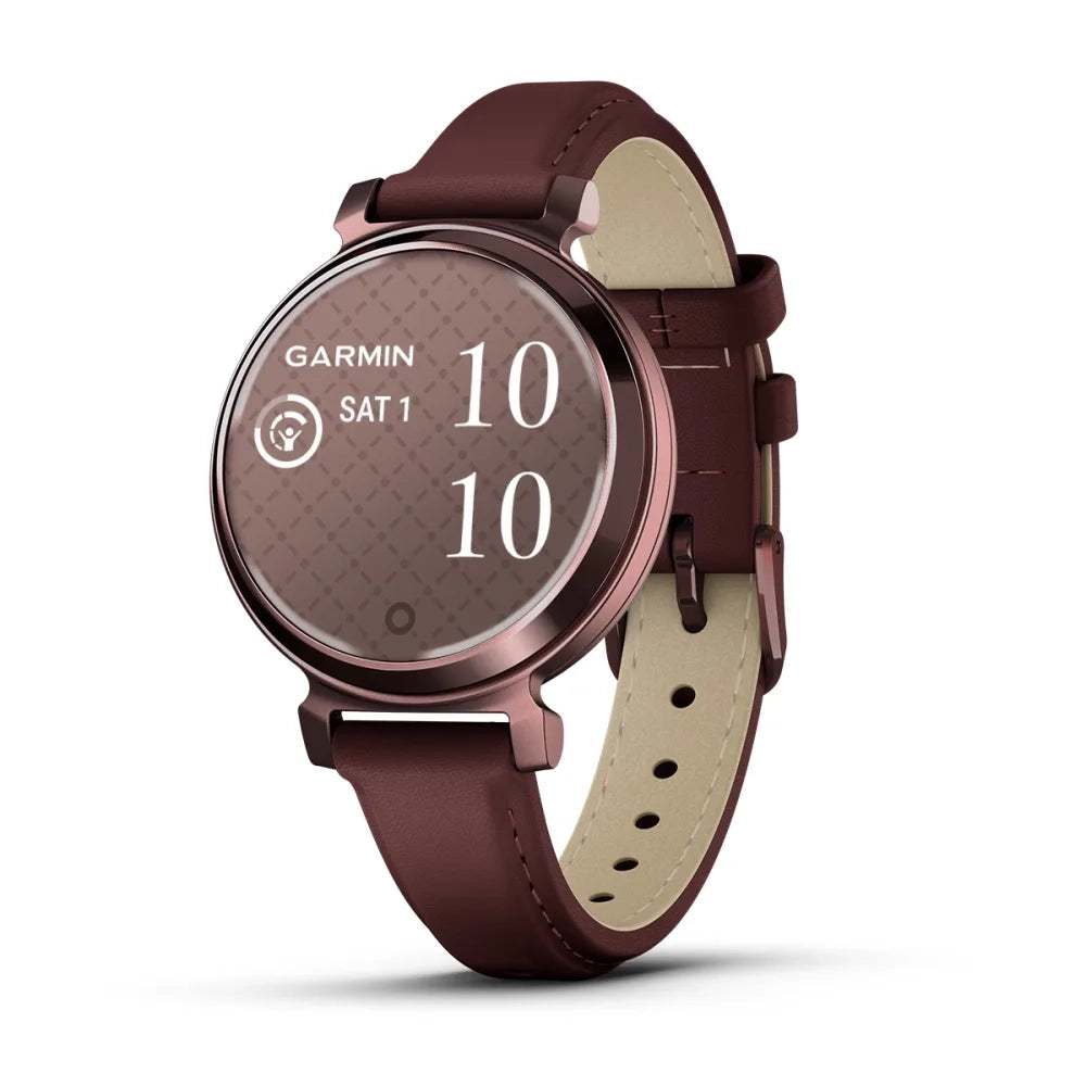 Garmin Lily® 2 Classic Dark Bronze with Mulberry Leather Band GARMIN