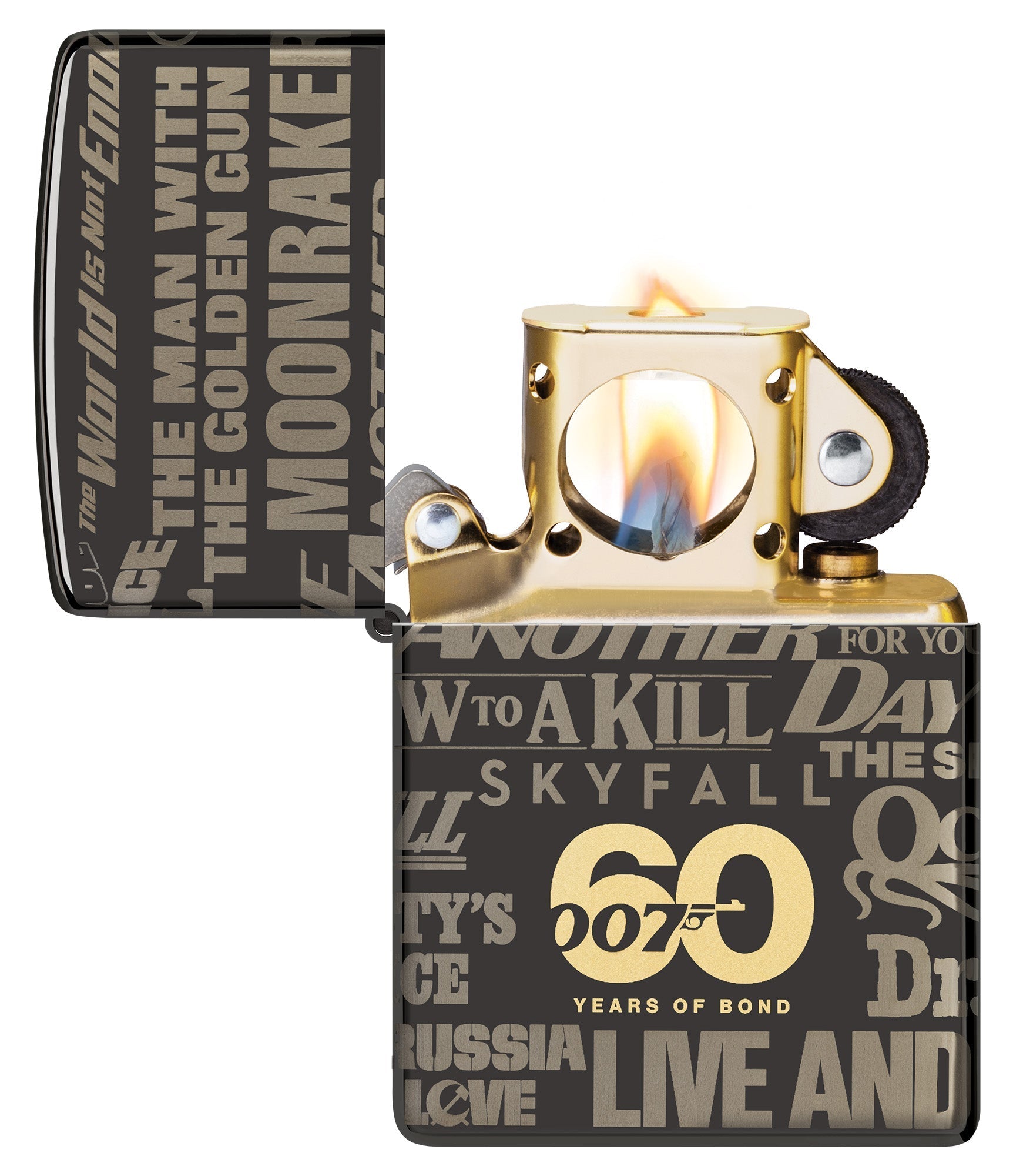 Zippo James Bond 007 60th Anniversary Collectible windproof pocket lighter Zippo