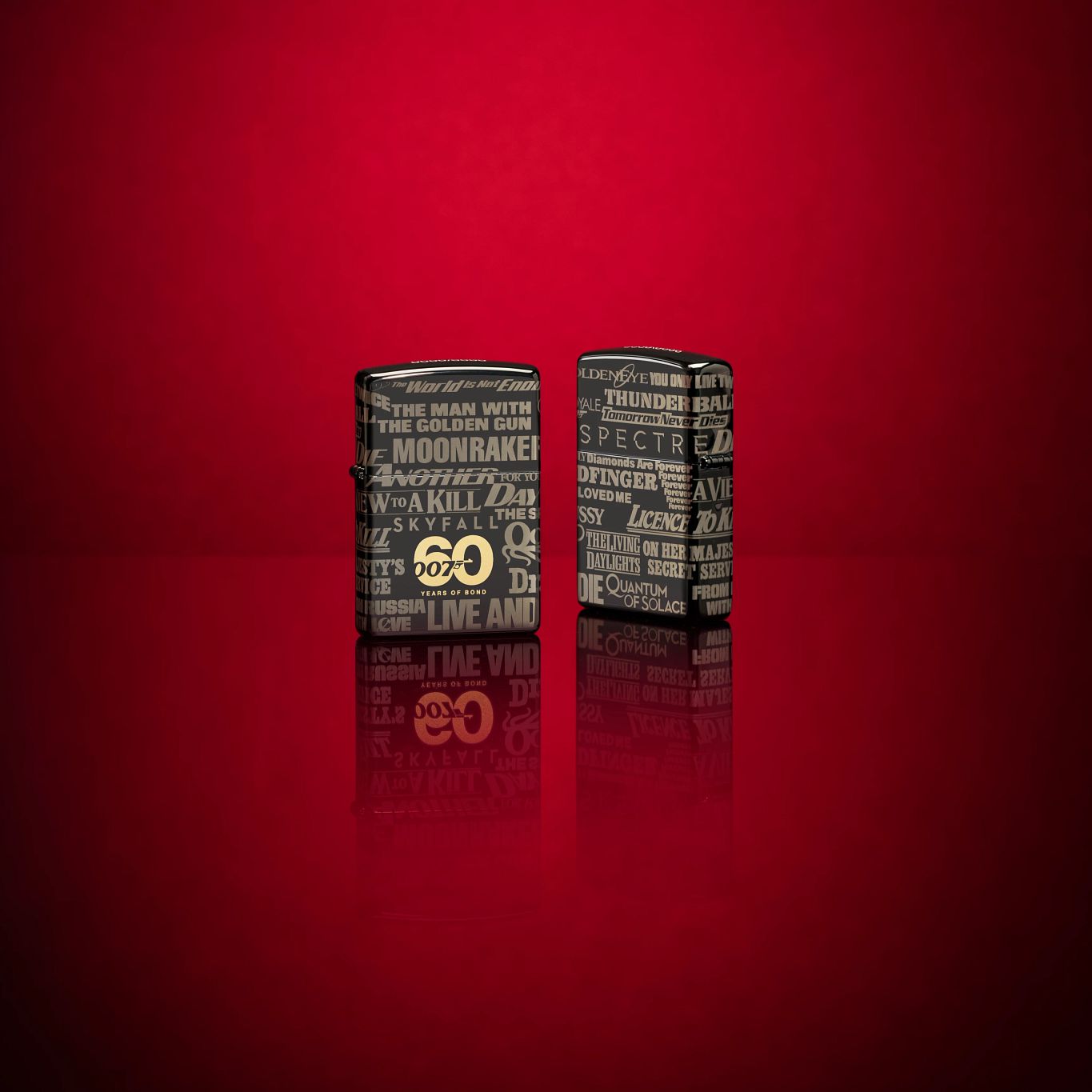 Zippo James Bond 007 60th Anniversary Collectible windproof pocket lighter Zippo