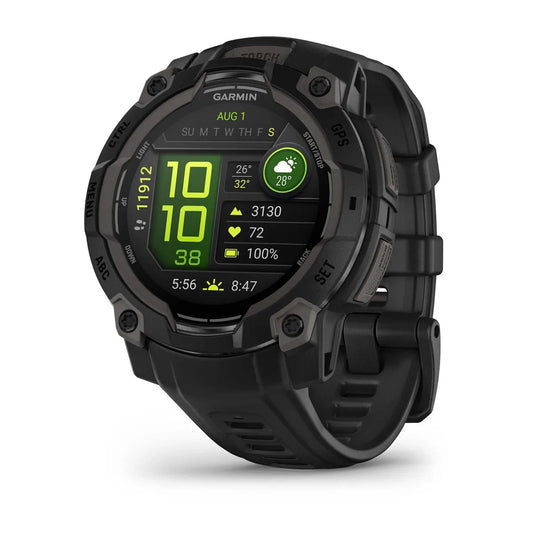 Garmin Instinct 3 – 45 mm, AMOLED Black with black band GARMIN