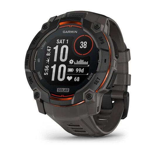 Garmin Instinct 3 – 50 mm, Solar Black with Charcoal Band GARMIN