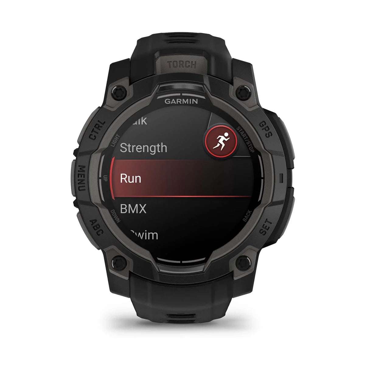 Garmin Instinct 3 – 45 mm, AMOLED Black with black band GARMIN
