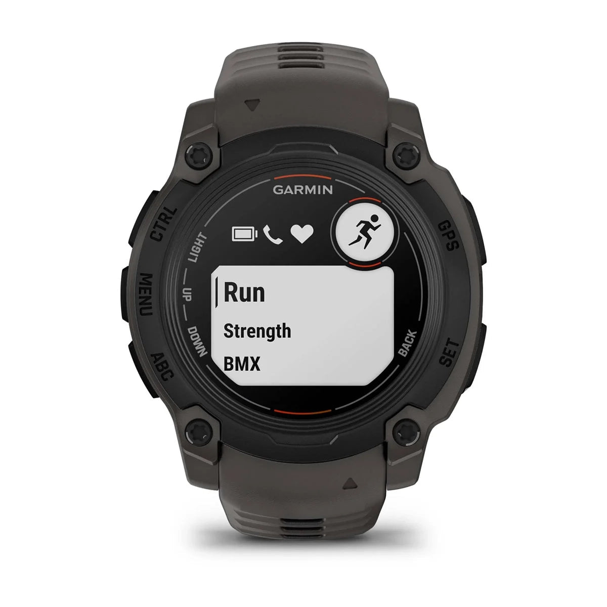 Garmin Instinct E – 40 mm Black with Charcoal Band GARMIN