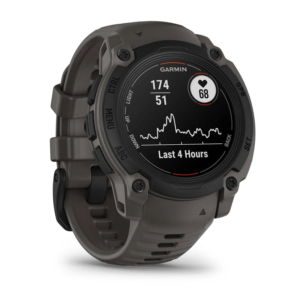 Garmin Instinct E – 40 mm Black with Charcoal Band GARMIN