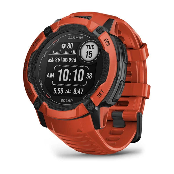 Garmin Instinct 2X Solar Rugged GPS Smartwatch with Solar Charging GARMIN