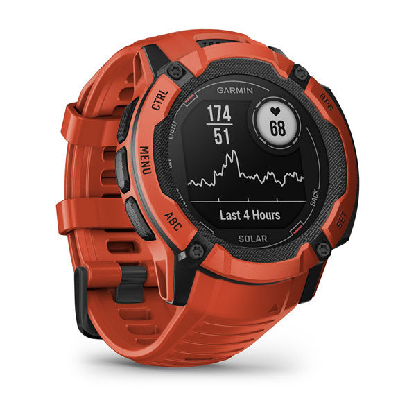 Garmin Instinct 2X Solar Rugged GPS Smartwatch with Solar Charging GARMIN