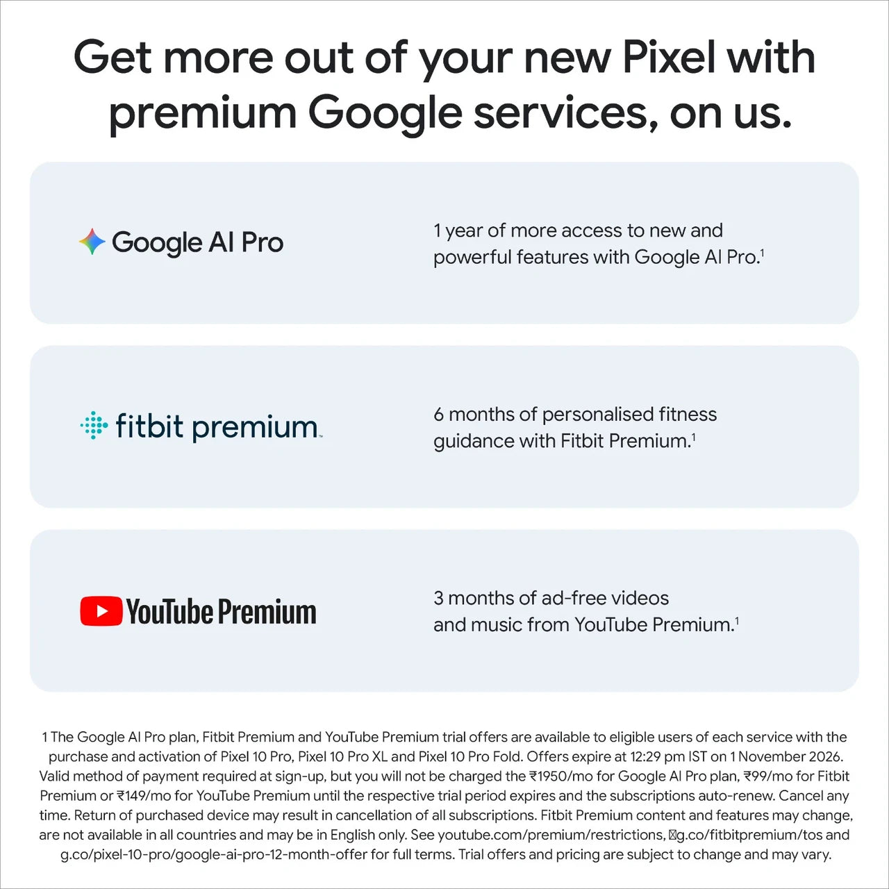 Google Pixel 10 Pro (Moonstone, 256 GB) 16 GB RAM Google