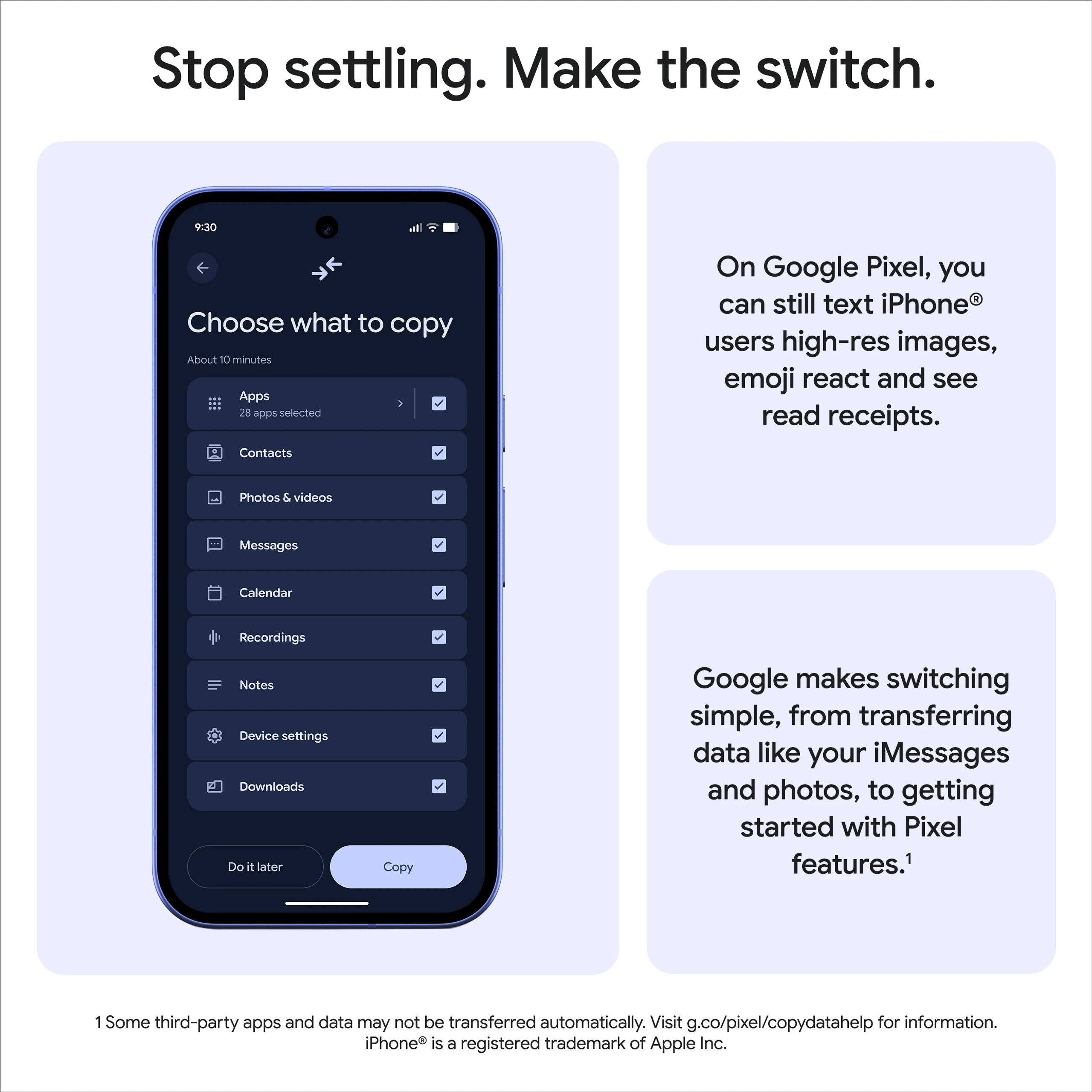 Google Pixel 10a (Obsidian, 256 GB) 8 GB RAM Google