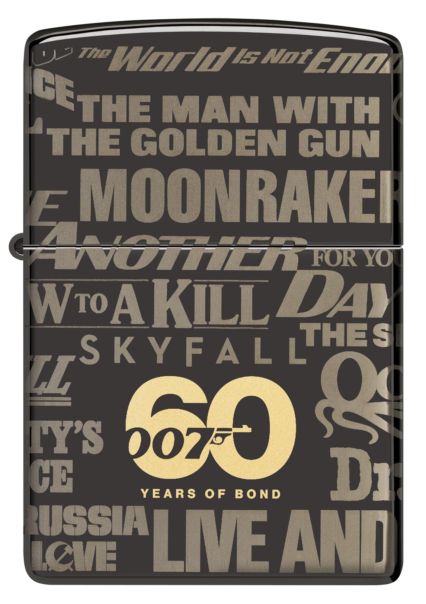 Zippo James Bond 007 60th Anniversary Collectible windproof pocket lighter Zippo
