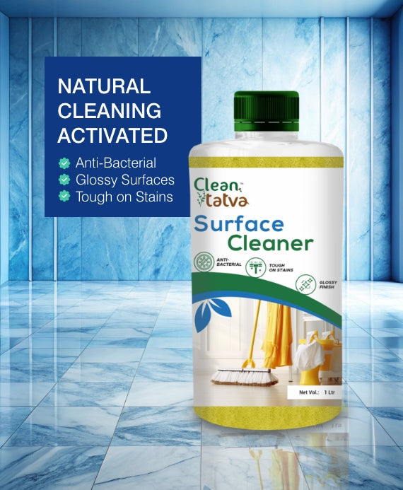 Pure Tatva Surface Cleaner 1L bottle - Natural multi-surface cleaning spray
