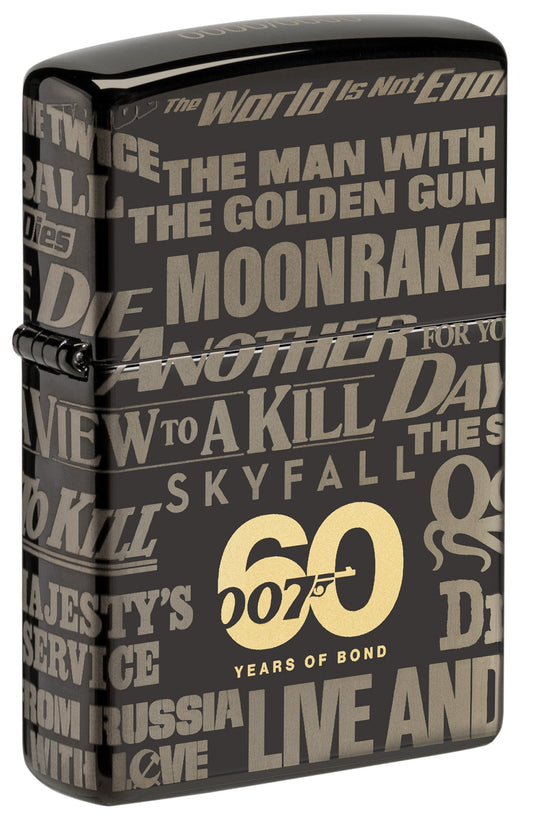 Zippo James Bond 007 60th Anniversary Collectible windproof pocket lighter Zippo