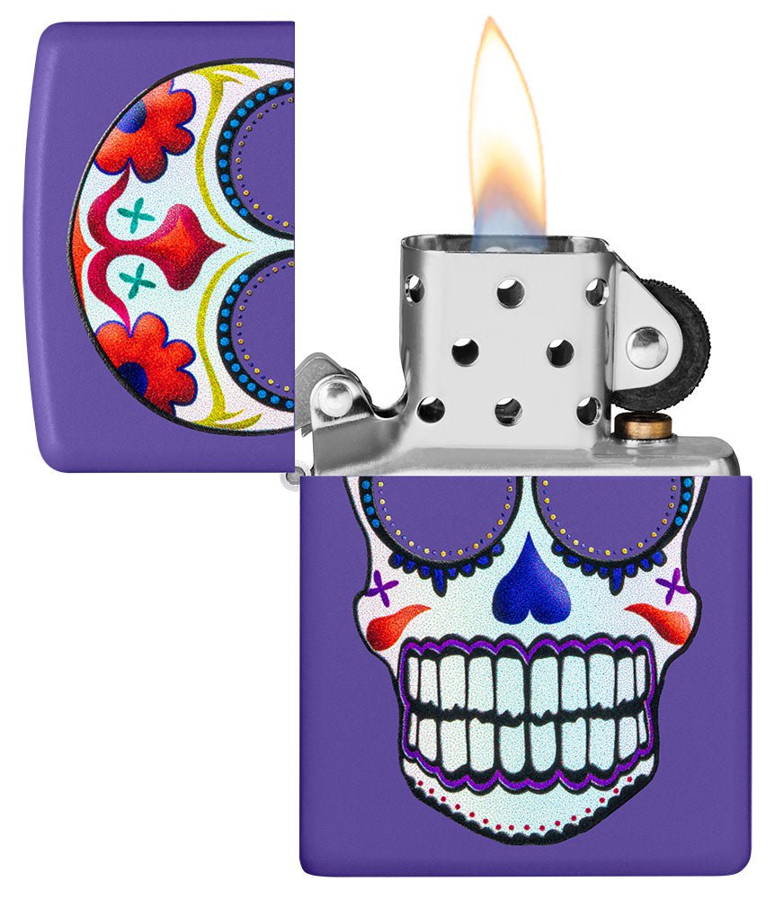 Zippo Sugar Skull Design windproof pocket lighter Zippo