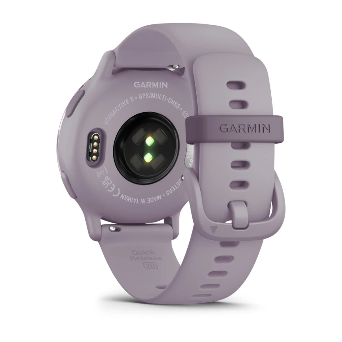Garmin vivoactive® 5 Metallic orchid Aluminium bezel with orchid case and silicone band GARMIN