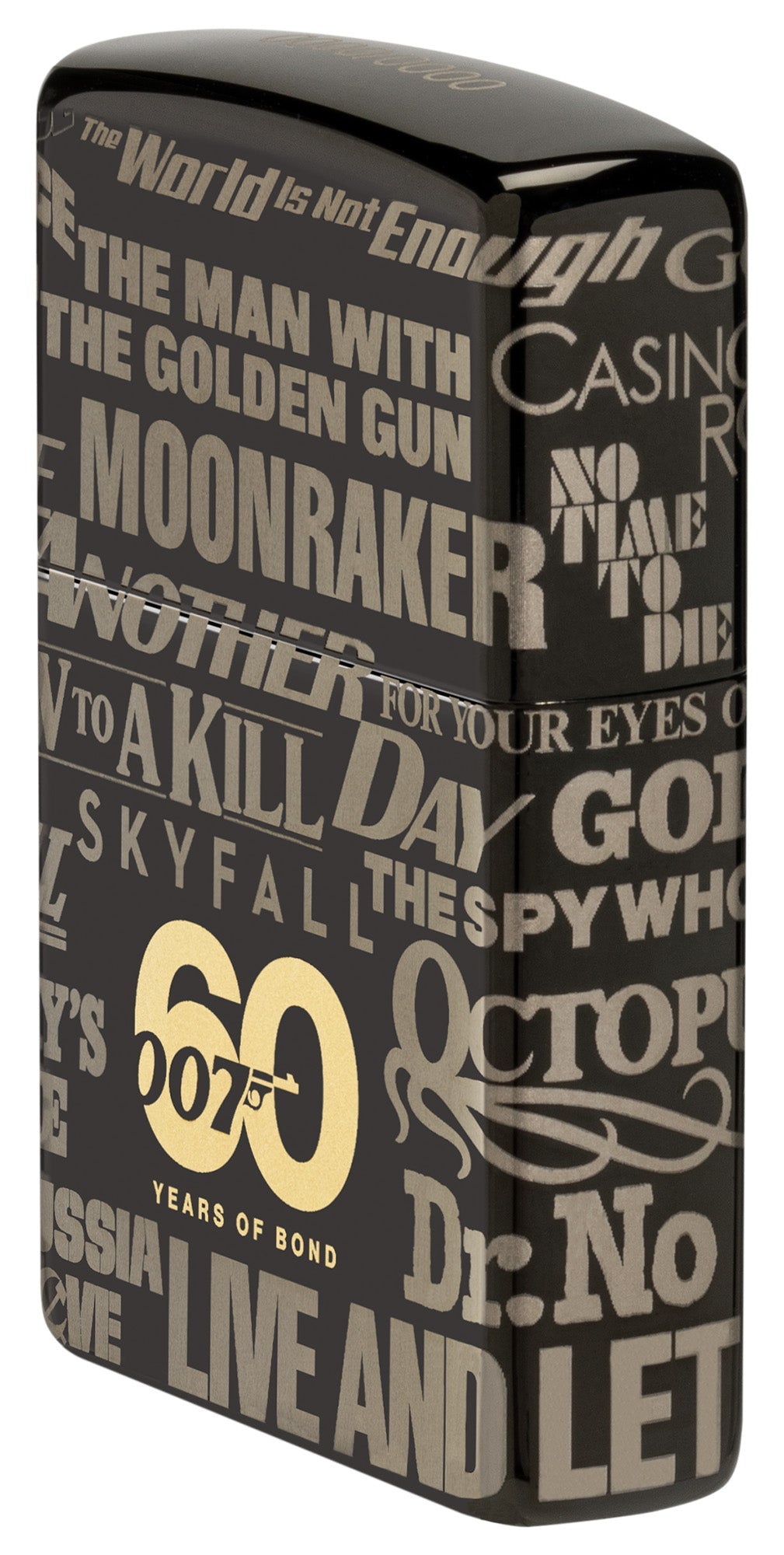 Zippo James Bond 007 60th Anniversary Collectible windproof pocket lighter Zippo