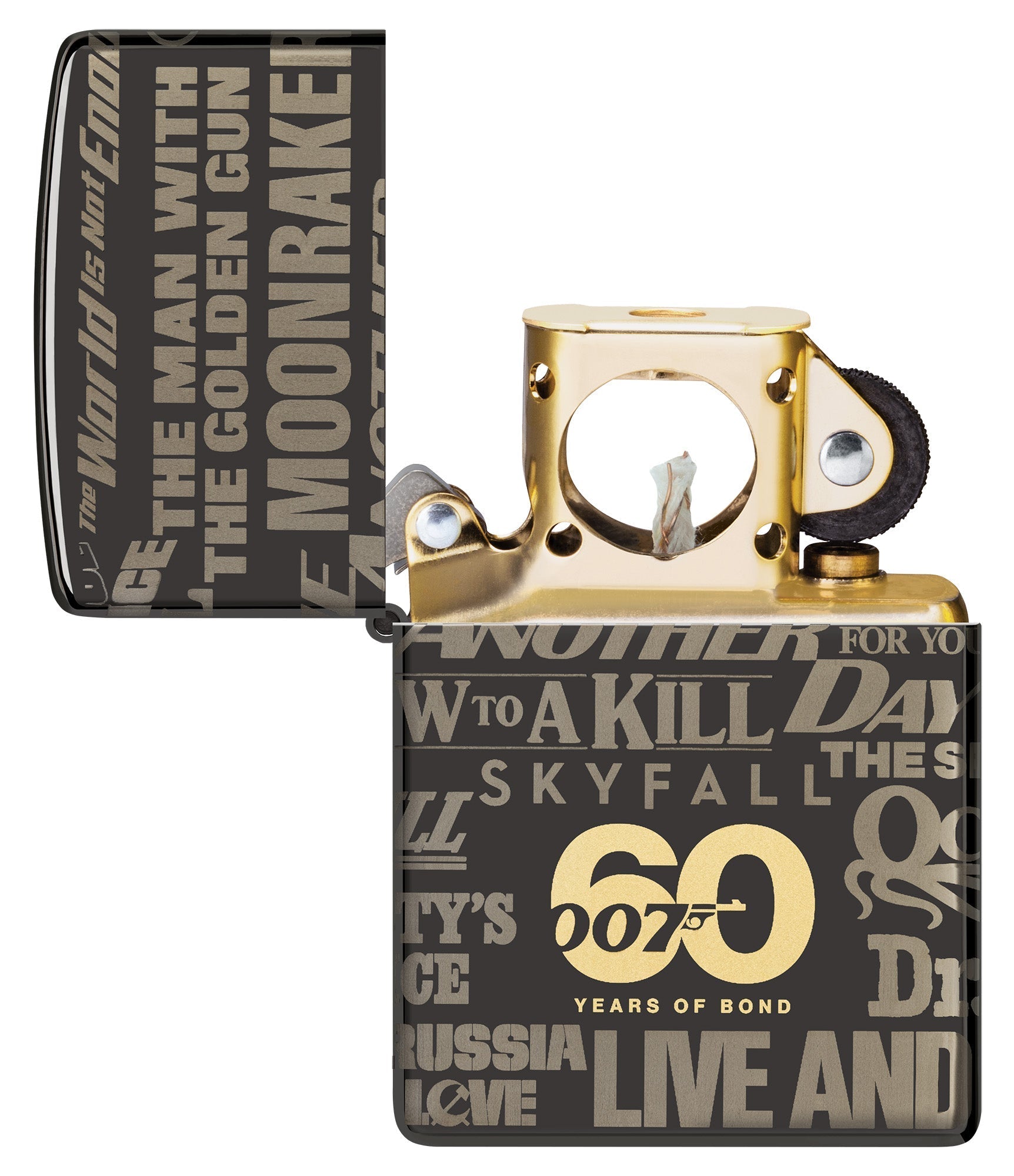 Zippo James Bond 007 60th Anniversary Collectible windproof pocket lighter Zippo