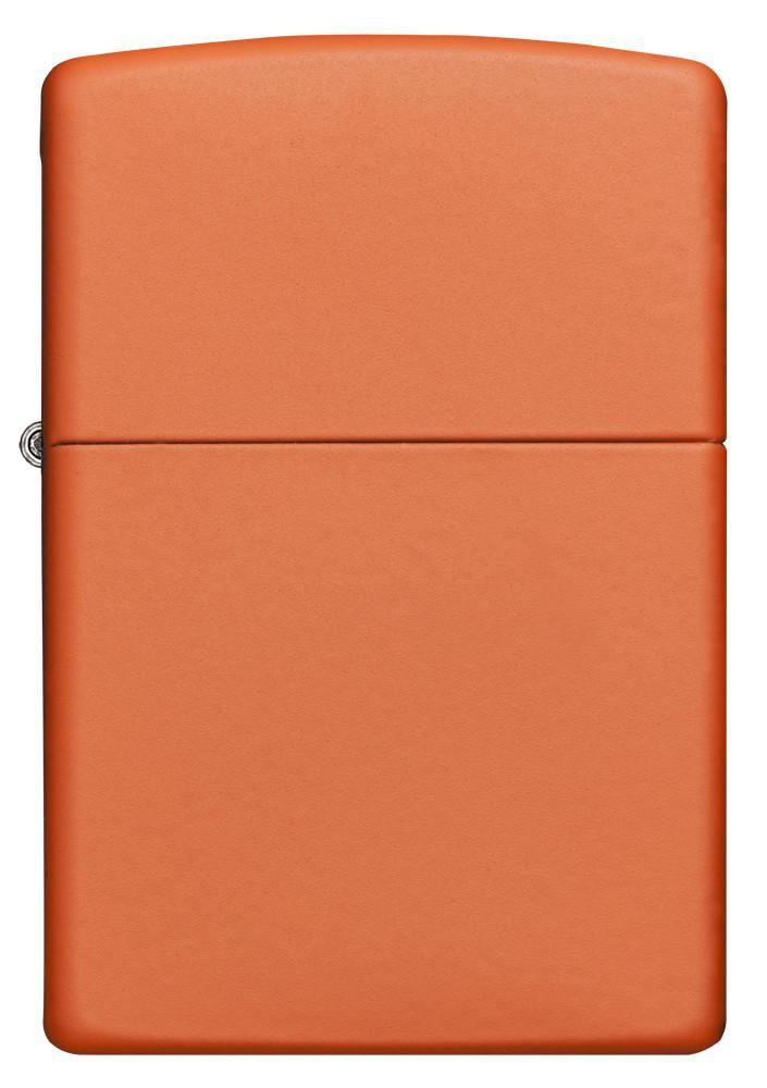 Zippo Classic Orange Matte Pocket Lighter - Bhawar Store
