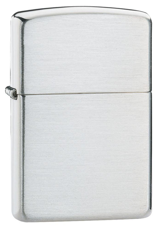 Zippo Brushed Sterling Silver Zippo