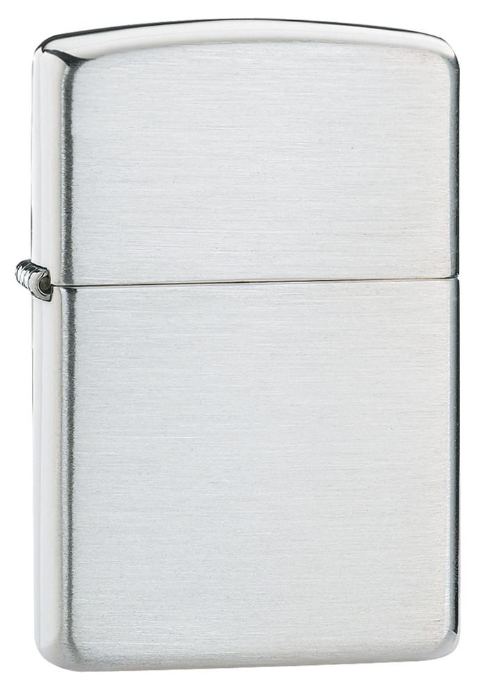 Zippo Brushed Sterling Silver Zippo