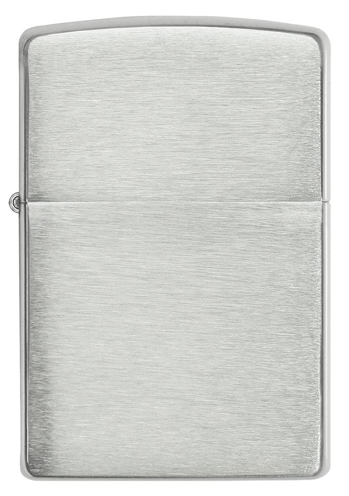 Zippo Brushed Sterling Silver Zippo