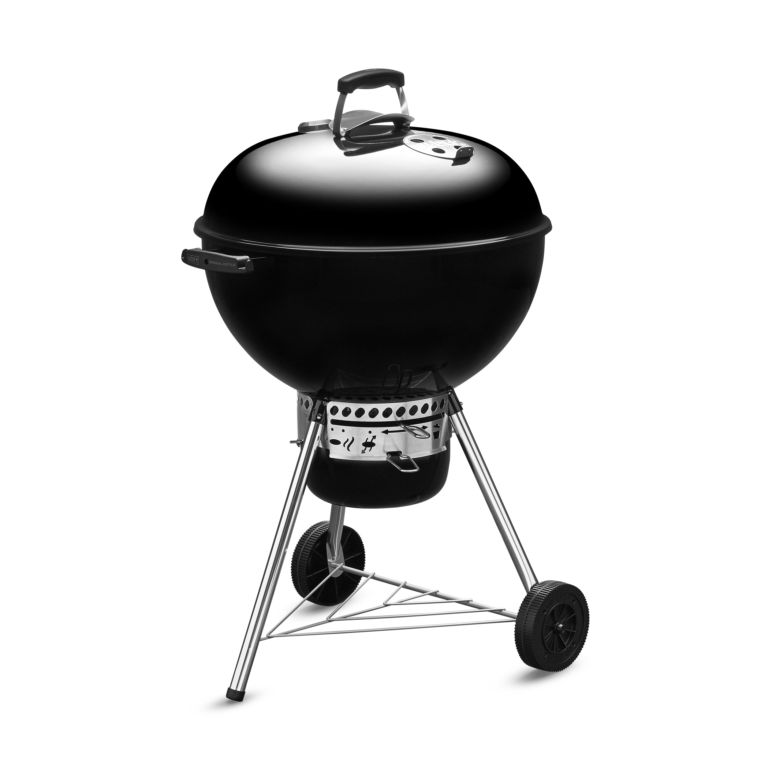 Weber Charcoal Grill Original Kettle Premium GBS 57cm Black WEBER