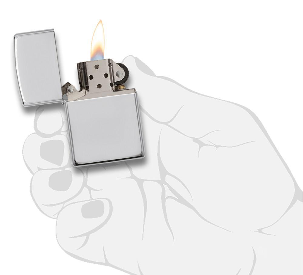 Zippo High Polish Sterling Silver Zippo