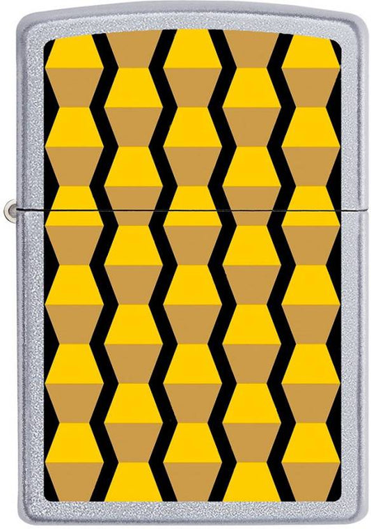Zippo Yellow Endless Column Zippo
