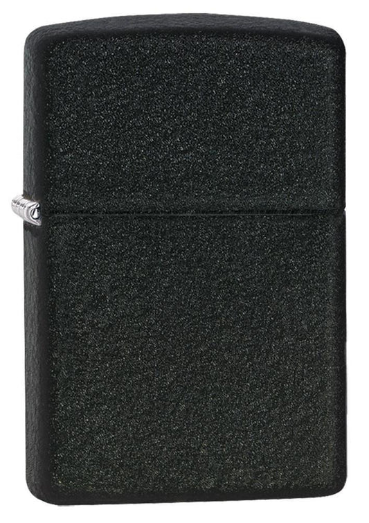 Zippo Black Crackle Pocket Lighter Zippo