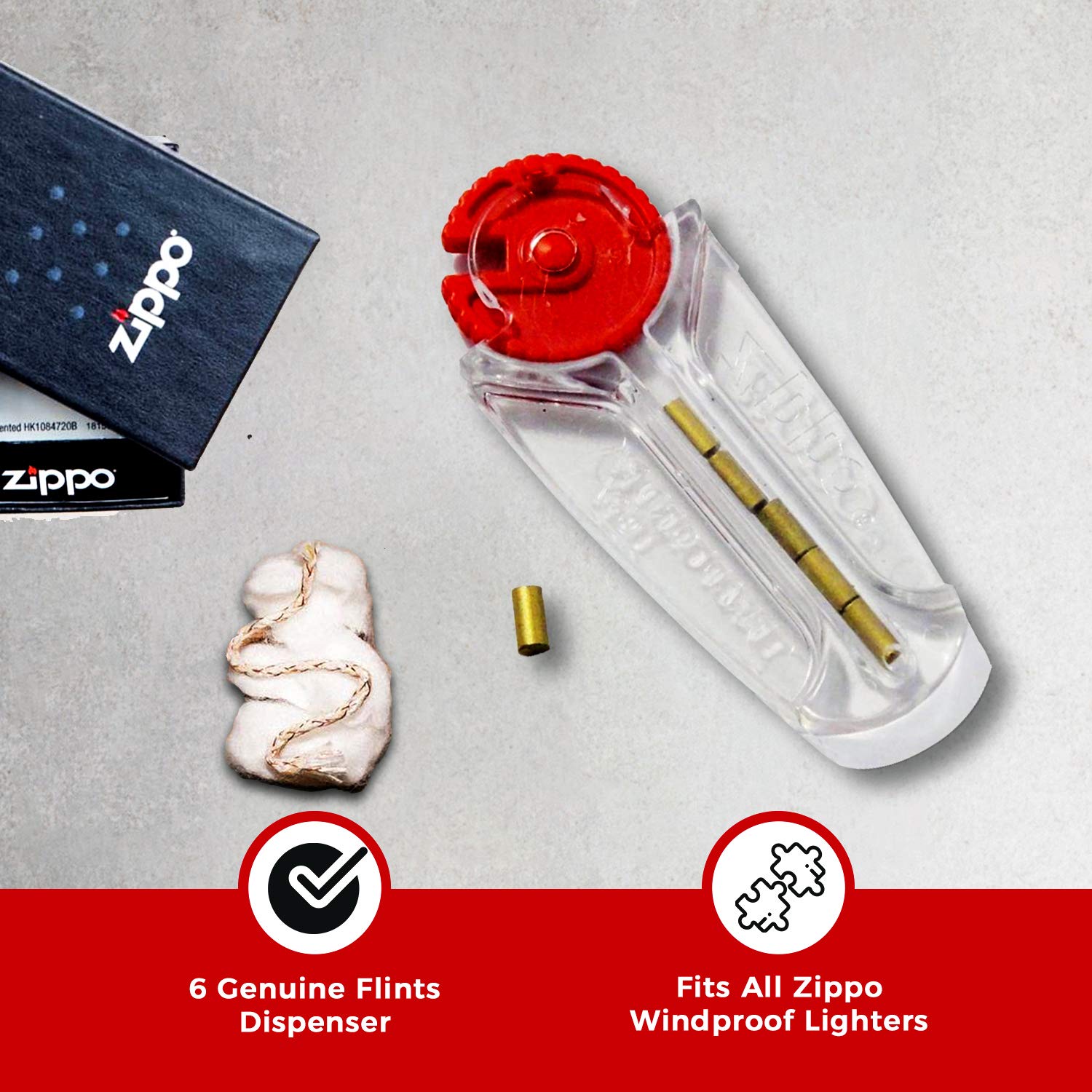 Zippo ZC FW Flint + Wick Combo Zippo