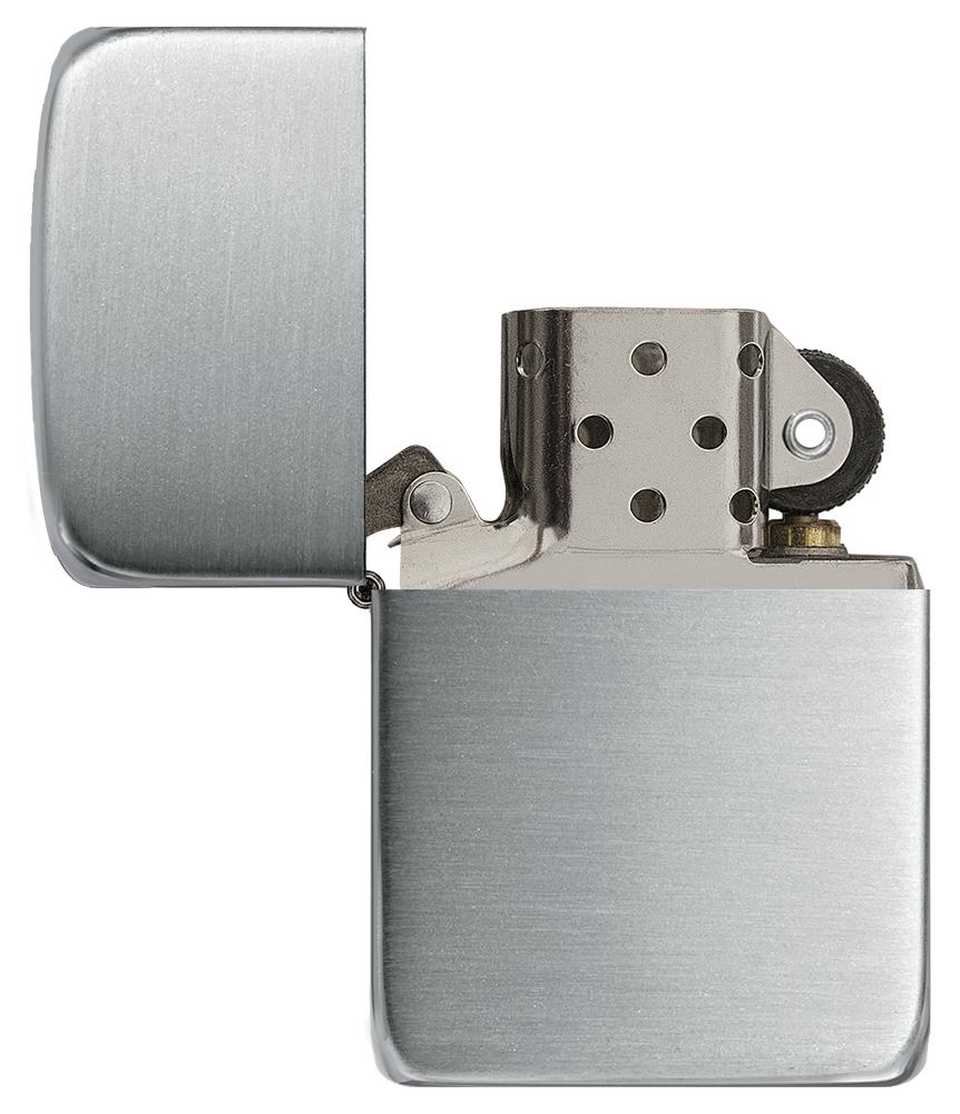 Zippo Hand Satin Sterling Silver 1941 Replica Zippo