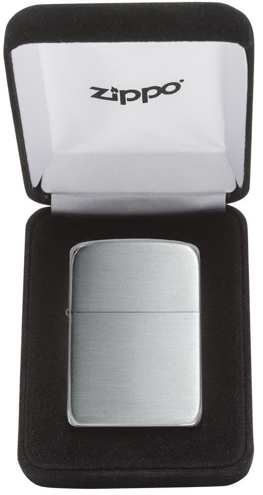Zippo Hand Satin Sterling Silver 1941 Replica Zippo