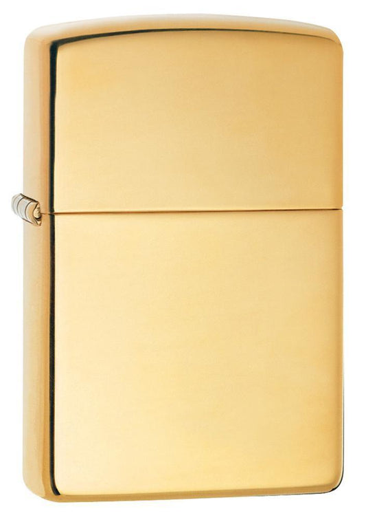 Zippo Classic High Polish Brass Pocket Lighter Zippo