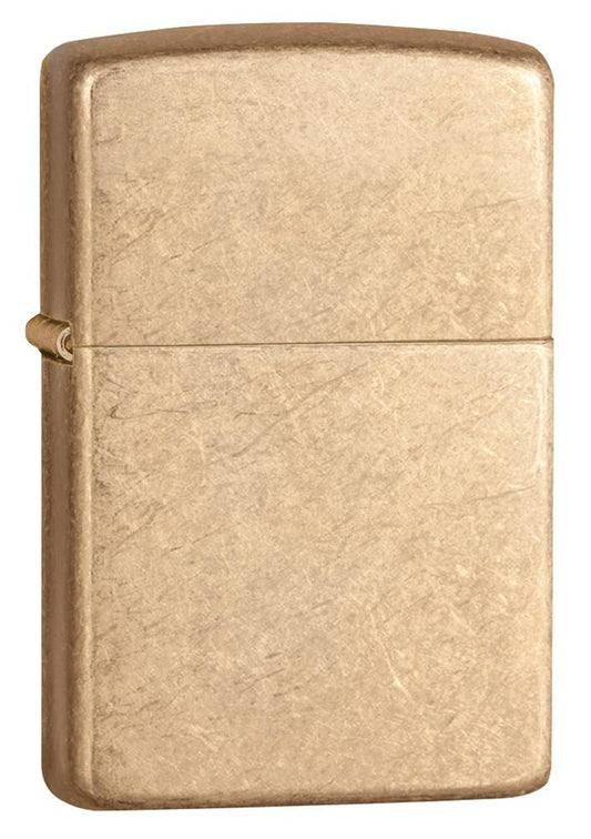 Zippo Armor Tumbled Brass Zippo