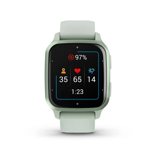 Garmin Venu Sq 2 Metallic Cool Mint Case GARMIN