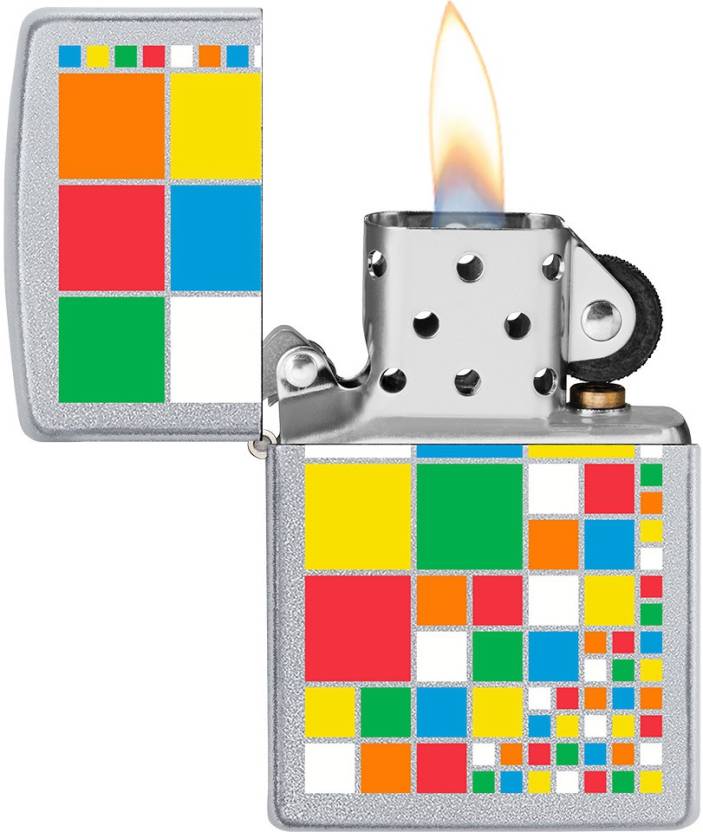 Zippo Colored Block Zippo