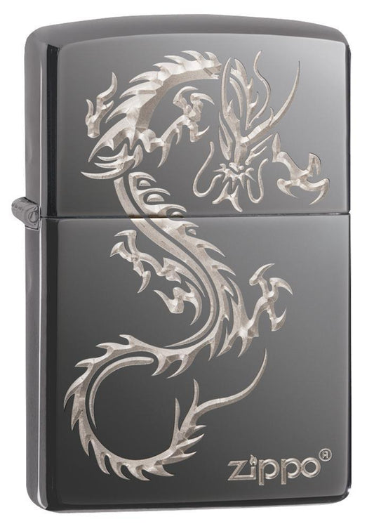 Zippo Chinese Dragon Design Pocket Lighter Zippo