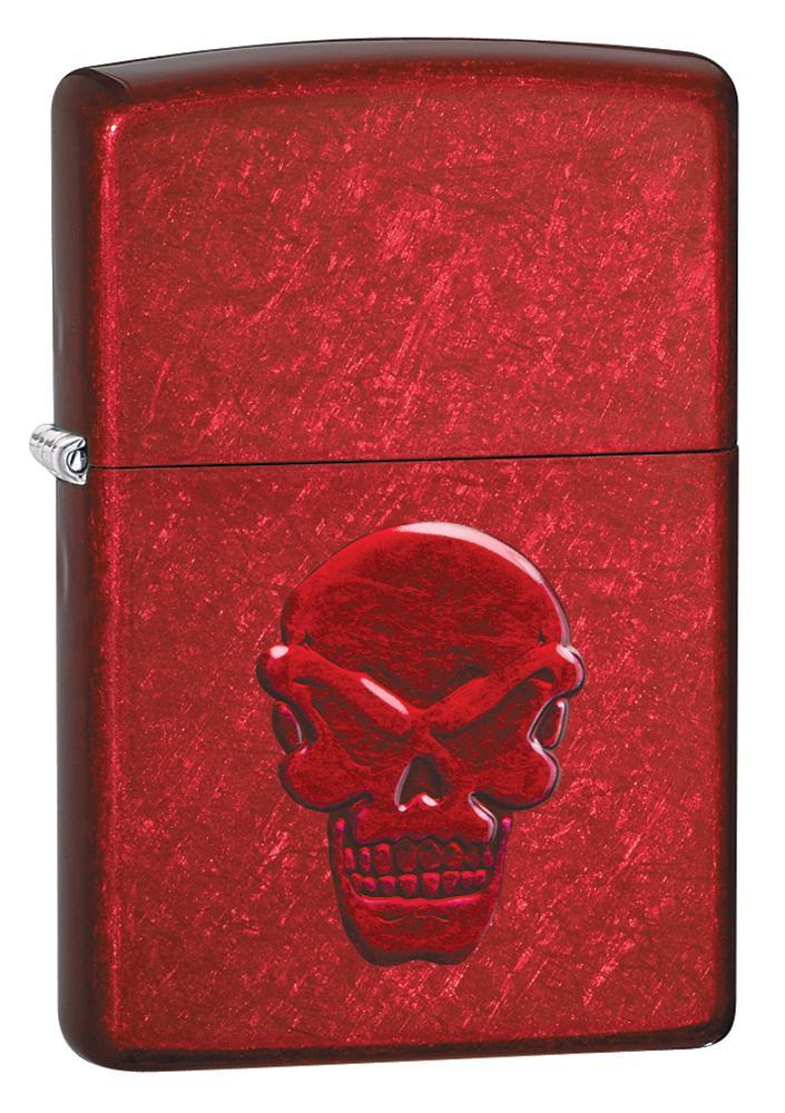 Zippo Doom Candy Apple Red Pocket Lighter Zippo