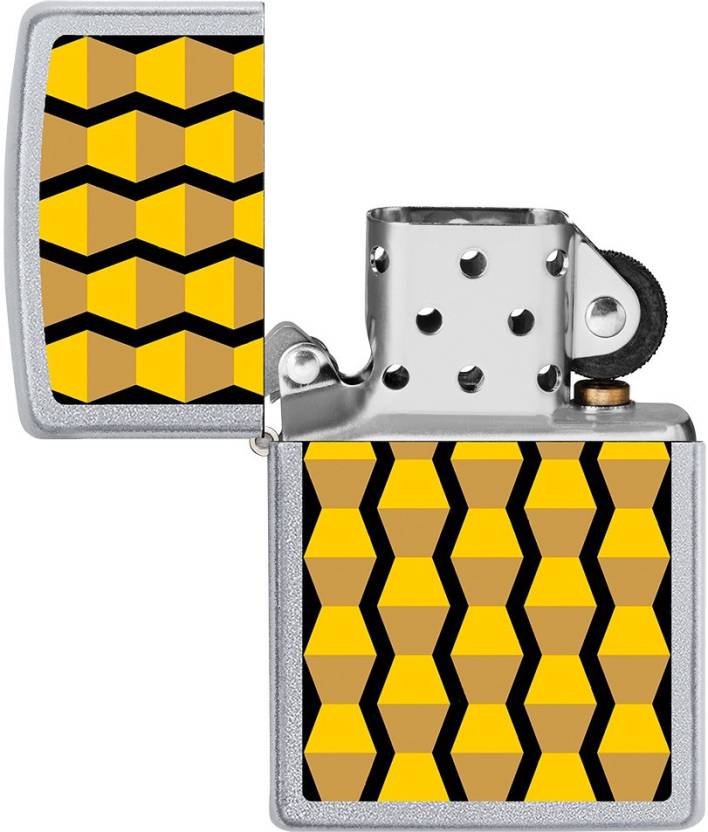 Zippo Yellow Endless Column Zippo
