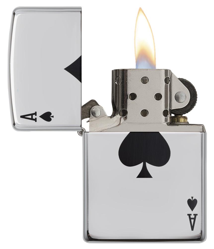 Zippo Simple Spade Design Zippo