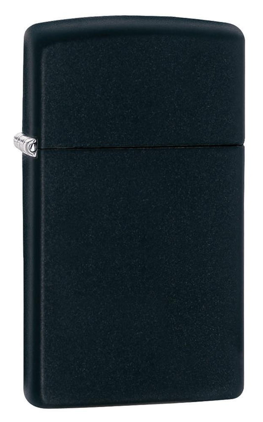 Zippo Slim Black Matte Pocket Lighter Zippo